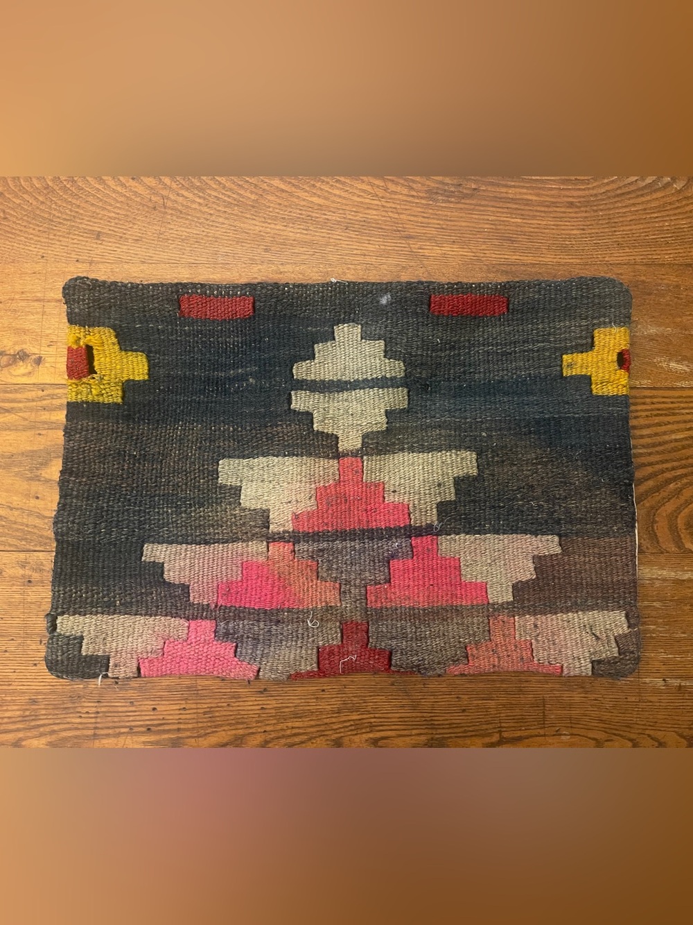 Vintage Kilim Accent Pillow Cover